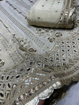 Tissue embroidery 54 & 44 inches combinations