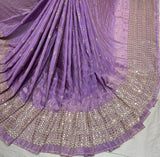 44 inches Pure Tissue Embroidery