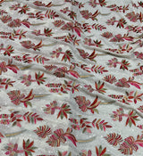 Georgette embroidery 44 inches