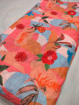 Cotton Chicken Embroidery 44 inches