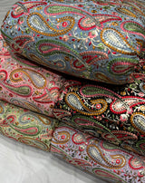 Georgette multi embroidery
