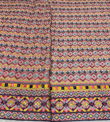Georgette multi embroidery