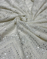 Pure Georgette Embroidery