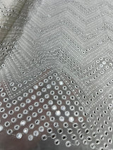 Pure Georgette Embroidery