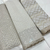Pure Georgette Embroidery 54 & 44 inches Combinations
