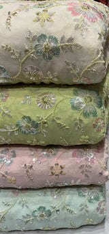 Pure Georgette 44 inches