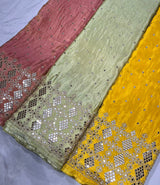 Pure Tissue Embroidery 44 inches