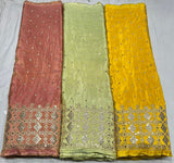 Pure Tissue Embroidery 44 inches