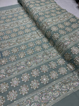 Pure Georgette Embroidery 44 inches