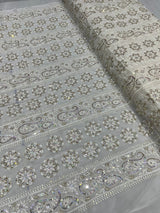 Pure Georgette Embroidery 44 inches