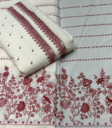Pure Cotton Embroidery 44 inches Combinations