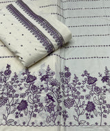 Pure Cotton Embroidery 44 inches Combinations
