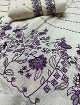 Pure Cotton Embroidery 44 inches Combinations