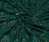 Pure georgette embroidery 44 inches