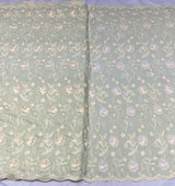 Crepe Embroidery 60 inches