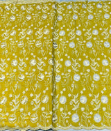 Crepe Embroidery 60 inches