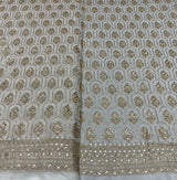 54" Pure Georgette & 44" Net Embroidery Combinations
