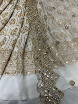 54" Pure Georgette & 44" Net Embroidery Combinations
