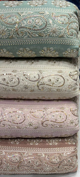 Pure Georgette 44 inches