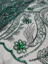 Net Embroidery 60 Inches
