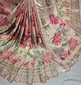 Pure Tissue Embroidery 54 inches Combinations