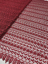 Imported cutwork embroidery 60 inches