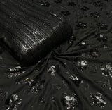 Pure Georgette Embroidery 44 inches Combinations