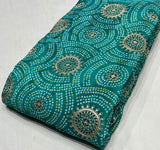 Pure Crepe Embroidery 44 inches