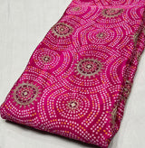 Pure Crepe Embroidery 44 inches