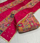 Pure Chinon Embroidery 44 inches Combinations