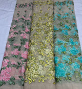 Net Embroidery 60 Inches