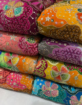 Pure Crepe Embroidery 44 inches