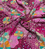 Pure Crepe Embroidery 44 inches