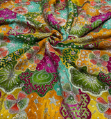 Pure Crepe Embroidery 44 inches