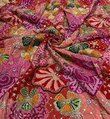 Pure Crepe Embroidery 44 inches