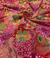 Pure Crepe Embroidery 44 inches