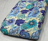 Pure Crepe Embroidery 44 inches