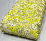 Pure Crepe Embroidery 44 inches