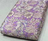 Pure Crepe Embroidery 44 inches