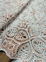 Crepe Embroidery 60 inches