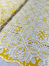 Crepe Embroidery 60 inches