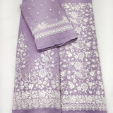 Georgette Embroidery 44 Inches Combinations