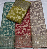 Pure Tissue Embroidery 45 inches