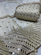 Pure Tissue Embroidery 44 Inches Combinations