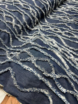 Denim Embroidery 60 inches