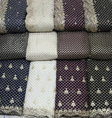 Pure Georgette 54 & 44 inches and Net 44 Embroidery Combinations