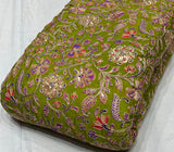 Pure Chinon Embroidery 44 Inches