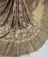 Pure Tissue Embroidery 45 inches