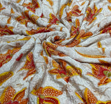 Pure Crepe Embroidery 44 Inches