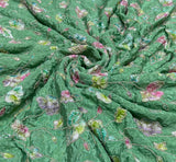 Pure Crepe Embroidery 44 Inches